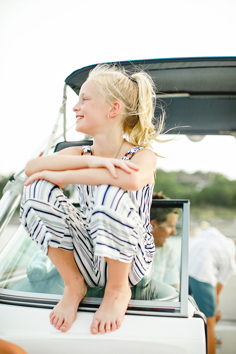 Lake Travis Boating Family photo session, Susan Armbruster